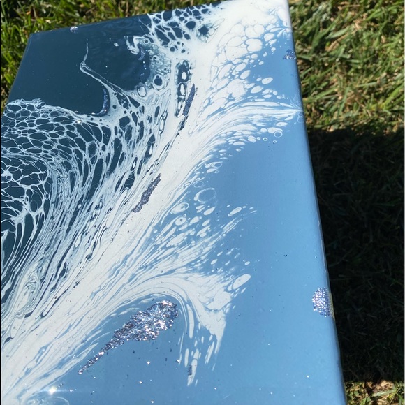 Original Resin & Acrylic Painting - Picture 8 of 8